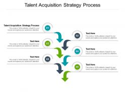 Talent acquisition strategy process ppt powerpoint presentation infographics template cpb