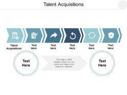Talent acquisitions ppt powerpoint presentation layouts samples cpb