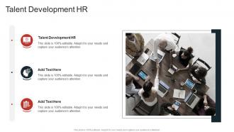 Talent Development HR In Powerpoint And Google Slides Cpb
