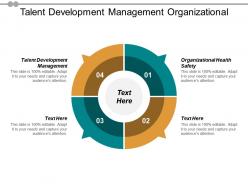 Talent development management organizational health safety people business cpb