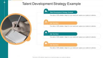 Talent Development Strategy Example In Powerpoint And Google Slides Cpb