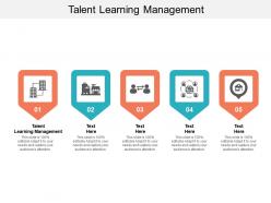 Talent learning management ppt powerpoint presentation visual aids layouts cpb