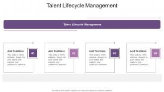 Talent Lifecycle Management In Powerpoint And Google Slides Cpb