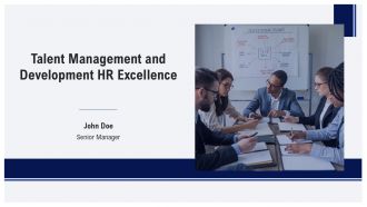 Talent Management And Development HR Excellence PPT Guidelines AT