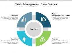 Talent management case studies ppt powerpoint presentation visual aids pictures cpb