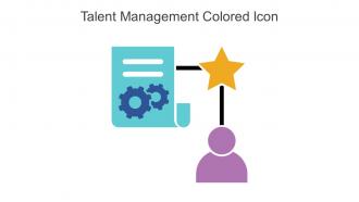 Talent Management Colored Icon In Powerpoint Pptx Png And Editable Eps Format