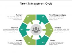 Talent management cycle ppt powerpoint presentation ideas example cpb