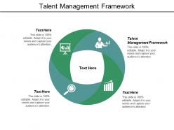 Talent management framework ppt powerpoint presentation gallery layouts cpb