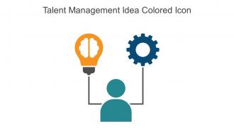 Talent Management Idea Colored Icon In Powerpoint Pptx Png And Editable Eps Format