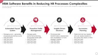 Talent Management Portal HRM Software Benefits In Reducing HR Processes Complexities