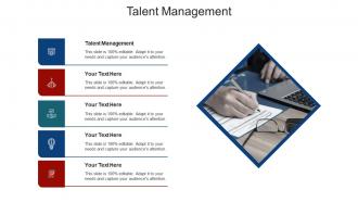 Talent management ppt powerpoint presentation gallery smartart cpb