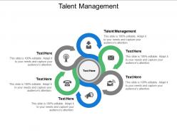 Talent management ppt powerpoint presentation ideas graphics pictures cpb