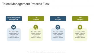 Talent Management Process Flow In Powerpoint And Google Slides Cpb
