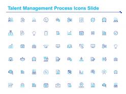 Talent management process icons slide ppt powerpoint presentation inspiration clipart images