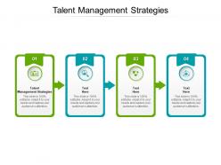 Talent management strategies ppt powerpoint presentation gallery objects cpb