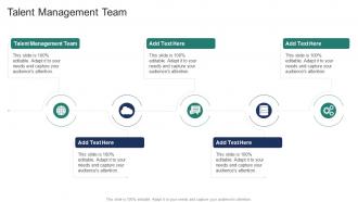 Talent Management Team In Powerpoint And Google Slides Cpb