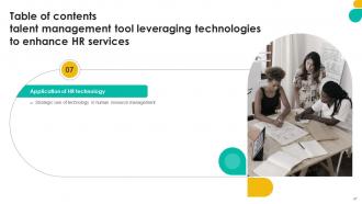 Talent Management Tool Leveraging Technologies To Enhance HR Services Complete Deck Impactful Images