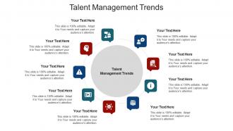 Talent management trends ppt powerpoint presentation infographic cpb