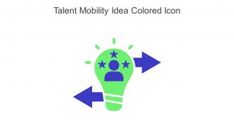 Talent Mobility Idea Colored Icon In Powerpoint Pptx Png And Editable Eps Format