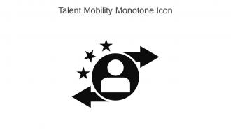 Talent Mobility Monotone Icon In Powerpoint Pptx Png And Editable Eps Format