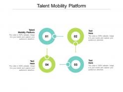 Talent mobility platform ppt powerpoint presentation professional file formats cpb