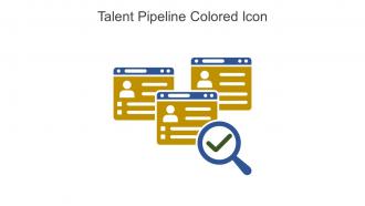 Talent Pipeline Colored Icon In Powerpoint Pptx Png And Editable Eps Format
