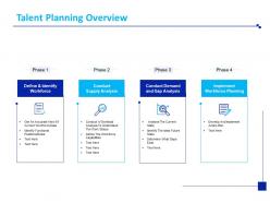 Talent planning overview supply analysis ppt powerpoint presentation picture