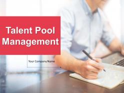 Talent Pool Management Powerpoint Presentation Slides
