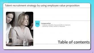 Talent Recruitment Strategy By Using Employee Value Proposition Powerpoint Presentation Slides Professionally Graphical