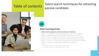Talent Search Techniques For Attracting Passive Candidate Powerpoint Presentation Slides Editable Good