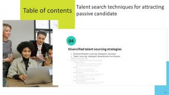 Talent Search Techniques For Attracting Passive Candidate Powerpoint Presentation Slides Visual Good