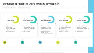 Talent Search Techniques For Attracting Passive Candidate Powerpoint Presentation Slides Informative Good