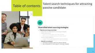 Talent Search Techniques For Attracting Passive Candidate Powerpoint Presentation Slides Colorful Unique