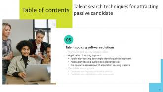 Talent Search Techniques For Attracting Passive Candidate Powerpoint Presentation Slides Informative Unique
