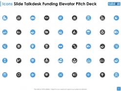 Talkdesk funding elevator pitch deck ppt template