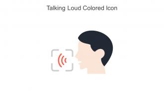 Talking Loud Colored Icon In Powerpoint Pptx Png And Editable Eps Format