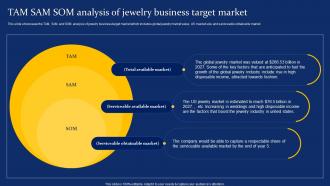 Tam Sam Som Analysis Of Jewelry Business Costume Jewelry Business Plan BP SS