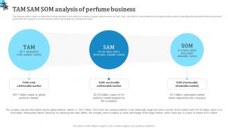 TAM SAM SOM Analysis Of Perfume Business Custom Fragrance Business Plan BP SS