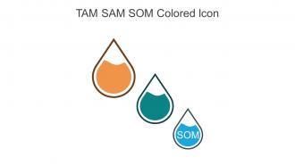 TAM SAM SOM Colored Icon In Powerpoint Pptx Png And Editable Eps Format