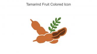 Tamarind Fruit Colored Icon In Powerpoint Pptx Png And Editable Eps Format