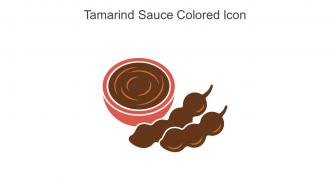 Tamarind Sauce Colored Icon In Powerpoint Pptx Png And Editable Eps Format