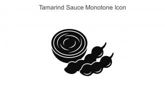 Tamarind Sauce Monotone Icon In Powerpoint Pptx Png And Editable Eps Format