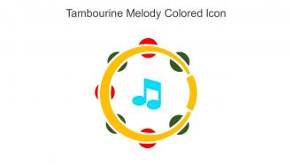 Tambourine Melody Colored Icon In Powerpoint Pptx Png And Editable Eps Format