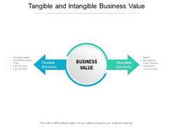 Tangible and intangible business value