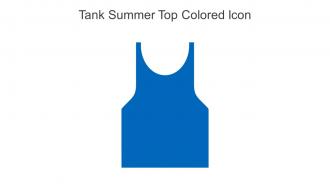 Tank Summer Top Colored Icon In Powerpoint Pptx Png And Editable Eps Format