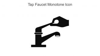 Tap Faucet Monotone Icon In Powerpoint Pptx Png And Editable Eps Format