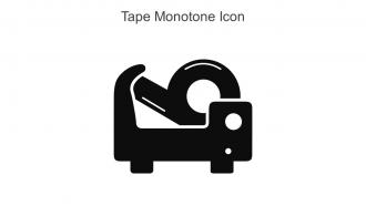 Tape Monotone Icon In Powerpoint Pptx Png And Editable Eps Format