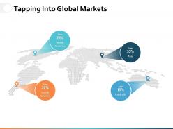 Tapping into global markets ppt powerpoint presentation gallery background