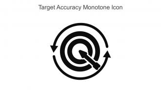 Target Accuracy Monotone Icon In Powerpoint Pptx Png And Editable Eps Format
