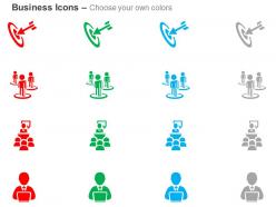 Target achievement business meeting social network help desk ppt icons graphic